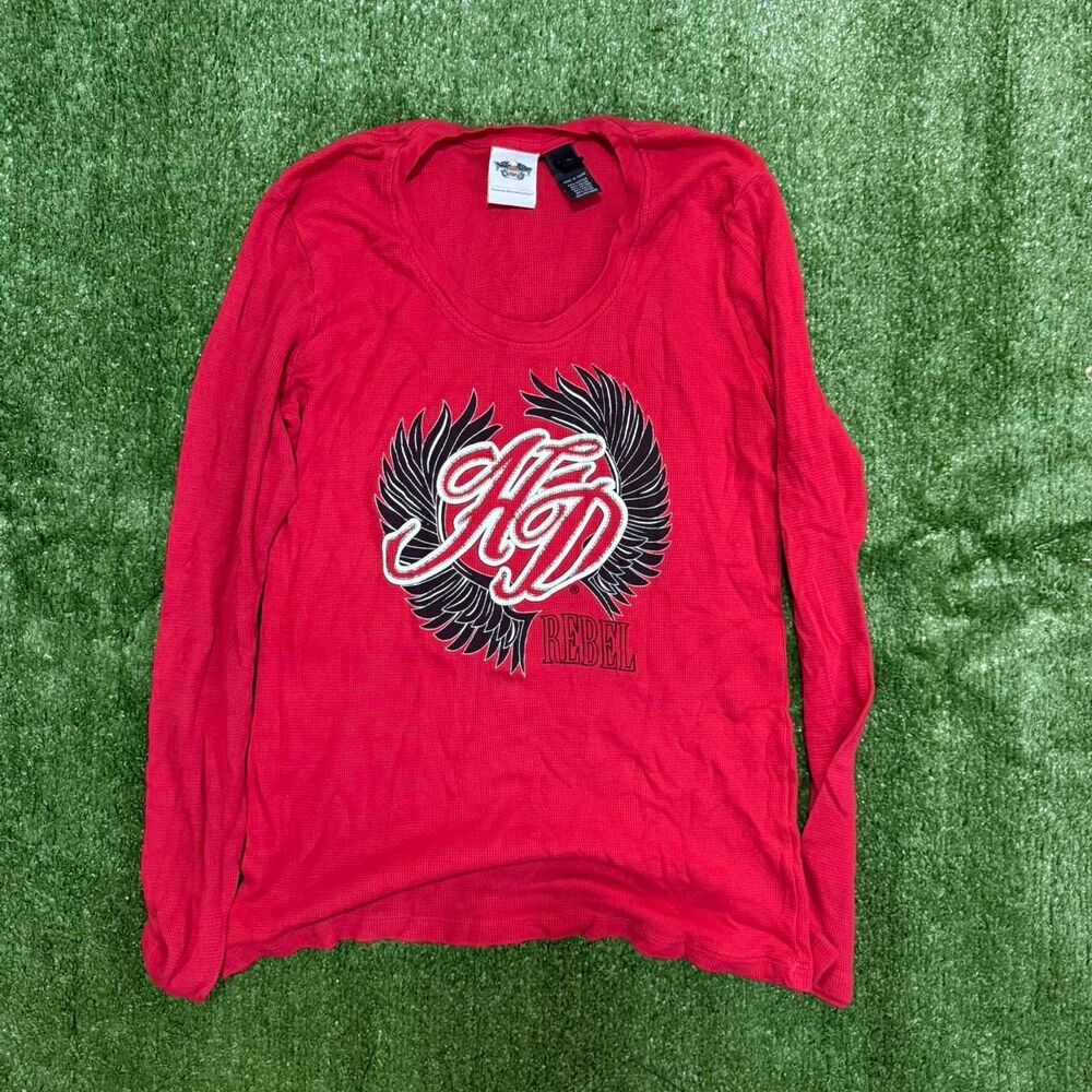 Harley-davidson Women's Red Shirt